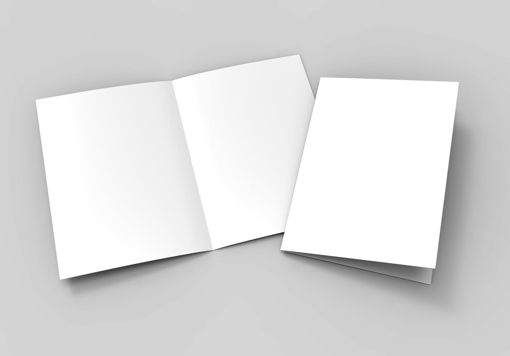  White Thick Paper Cardstock - for Brochure